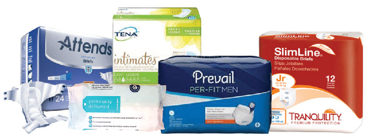 Incontinence products for adults