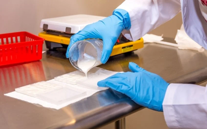 Marking custom drugs through the process of compounding