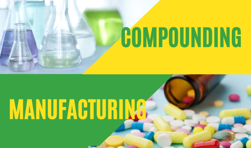 Drug Compounding vs Manufacturing: What Is Difference?