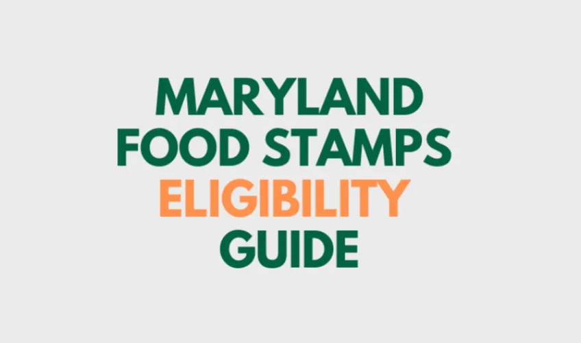 Maryland food stamps eligibility guide