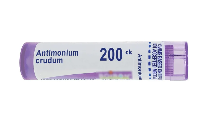Antimonium Crudum homeopathic medicine