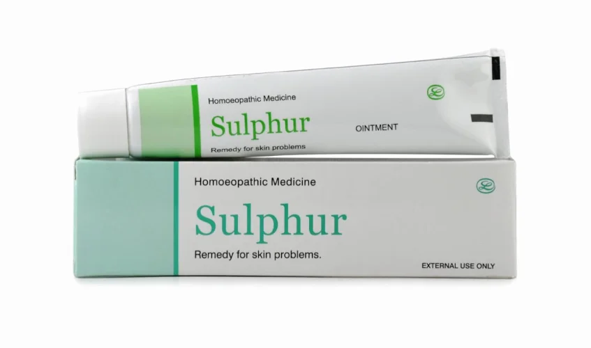 Sulphur homeopathic eczema cream