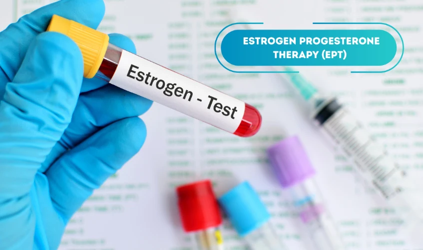 Estrogen progestrone test and therapy (EPT)