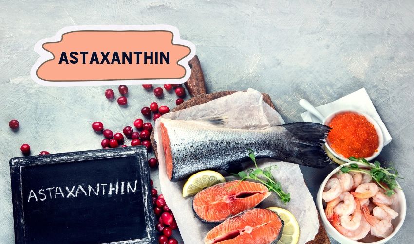 Natural food sources of Astaxanthin