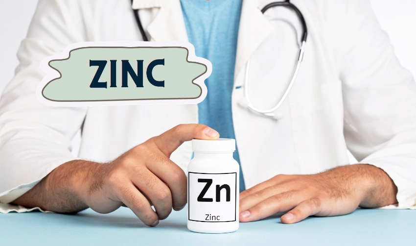 Doctor seggesting zinc supplement