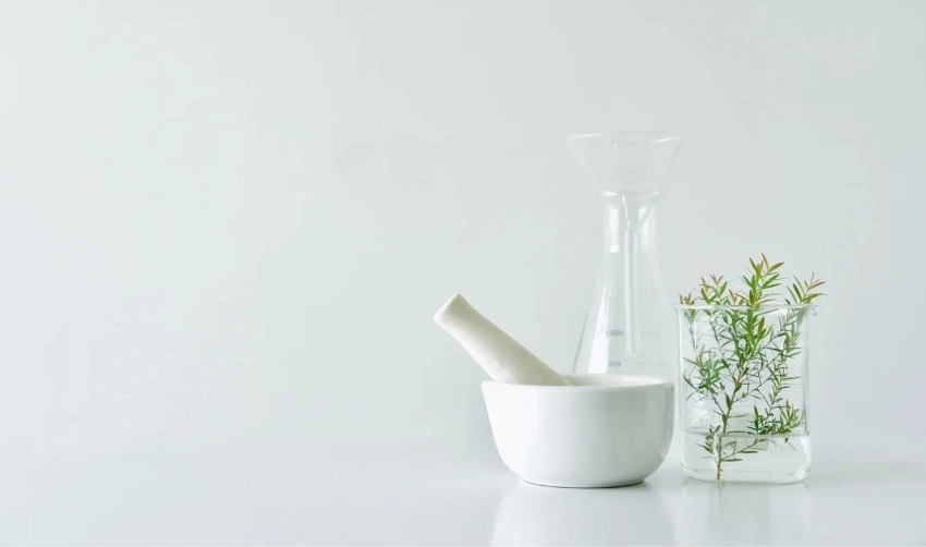 Herbal compounding pharmacy mortar and pestle