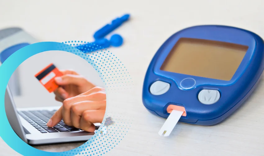 Diabetic Concept with Supplies